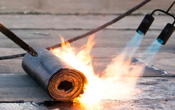 Leake Commonside asphalt flat roofing repairs